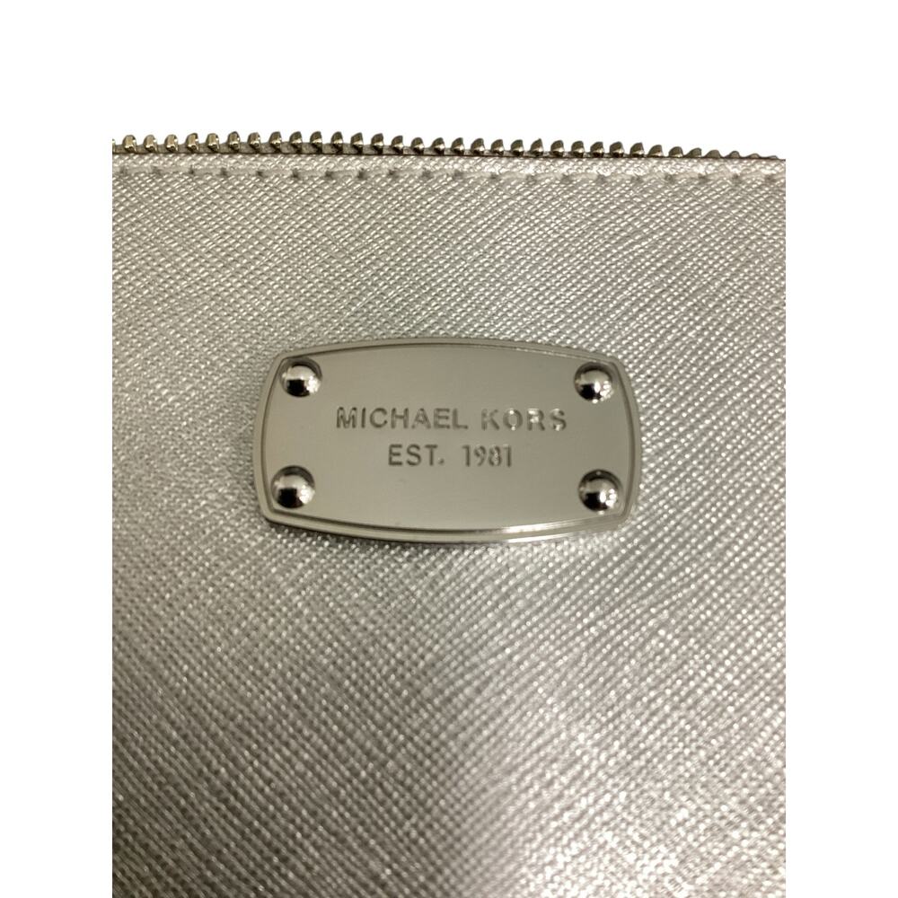 Michael Kors Purse Women’s One Size Crossbody Saffiano Leather Dust Bag Silver - Picture 11 of 11